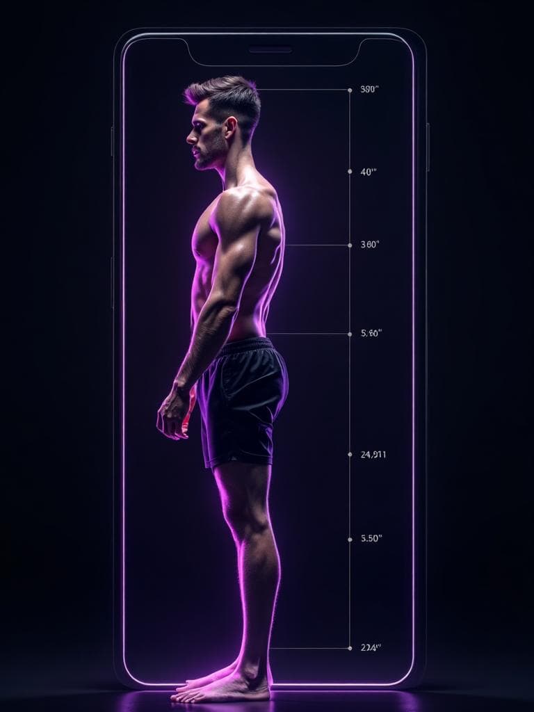Sizewall — side-profile body scan